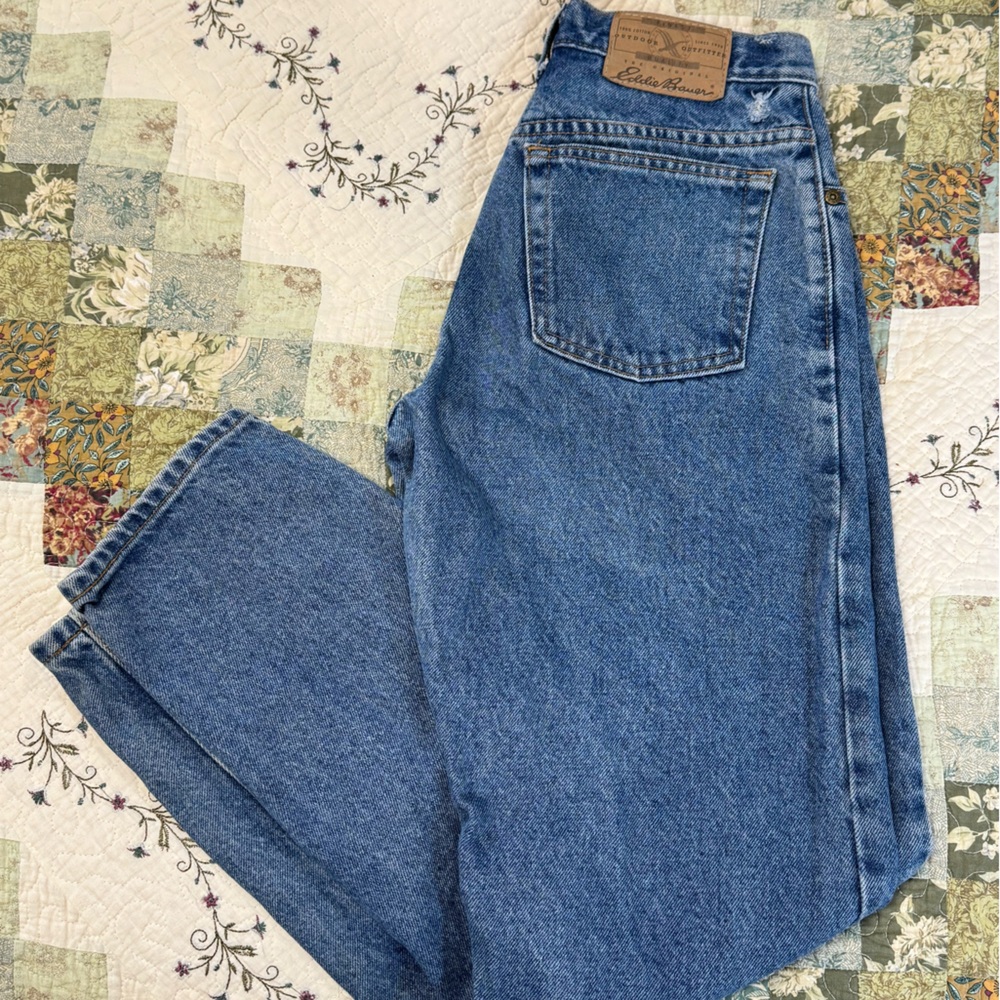 Eddie Bauer Relaxed Fit Blue Jeans